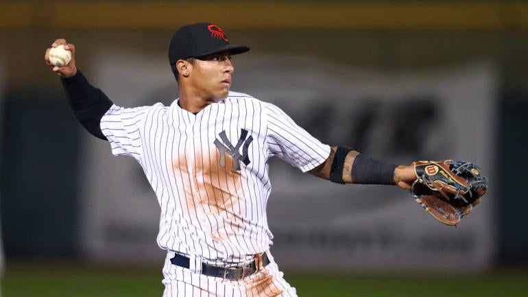 Yankees reportedly grooming top prospect Gleyber Torres to take over third this year
