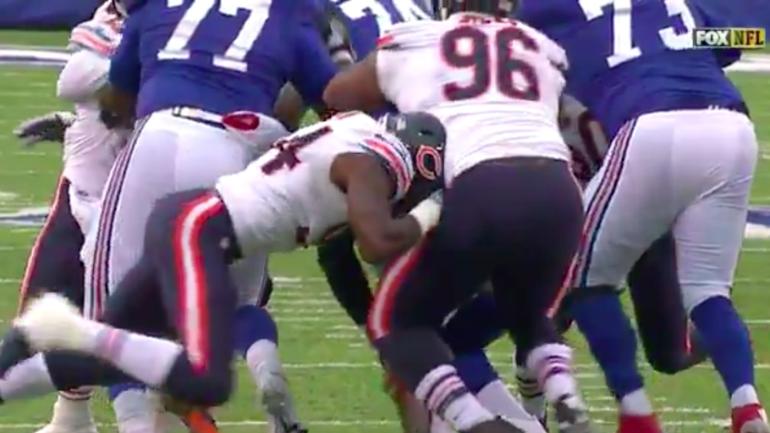 Bears' Leonard Floyd released from hospital after leaving game with neck injury