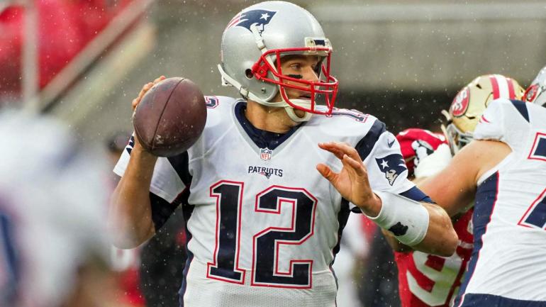 Tom Brady and the rest of the Patriots' passing game listed as questionable vs. Jets