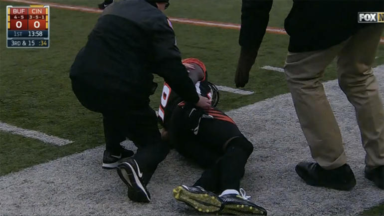 A.J. Green suffers hamstring injury, Bengals reportedly fear he's out for season