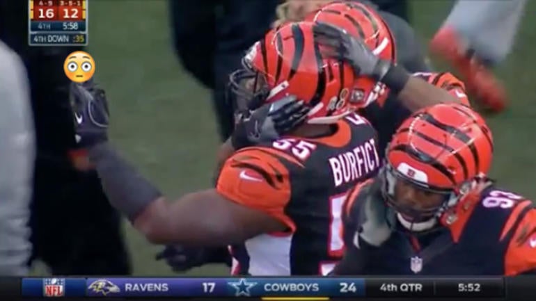 Vontaze Burfict, Doug Baldwin reportedly fined for middle-finger gestures