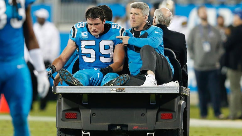 Cam supports Panthers' call to sit Kuechly despite clearing concussion protocol