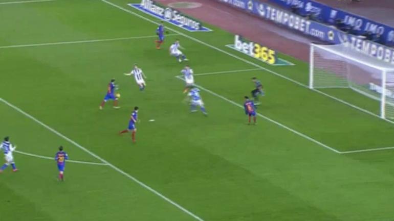 Barcelona goal highlights: Neymar blows by defender, sets up Messi for lethal strike