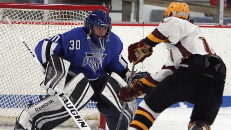 A high-school goalie made 98 saves in one game, but his hockey team still lost 12-0