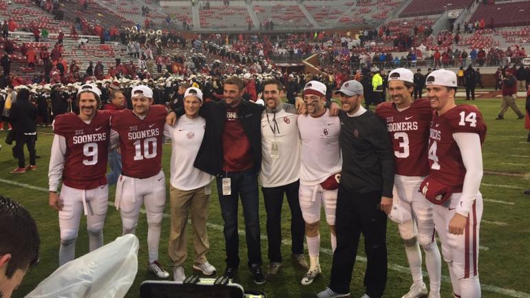 LOOK: Trevor Knight sports Fu Manchu, parties with Baker Mayfield and Oklahoma