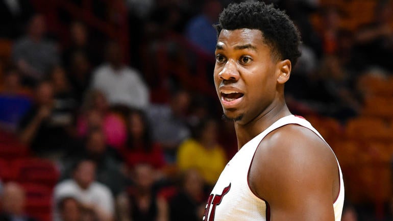 Here's what Heat's Hassan Whiteside said about the trade rumors floating around