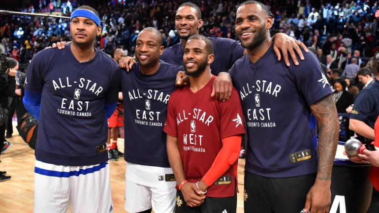 Chris Paul seems open to the idea of teaming up with LeBron, Carmelo, Wade