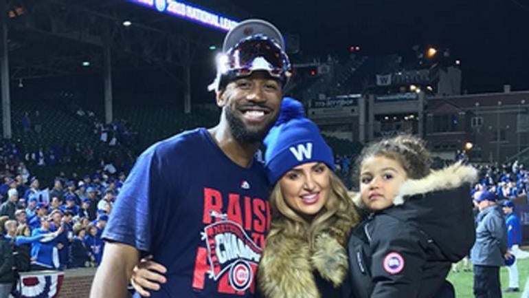 LOOK: Dexter Fowler's wife thanks city of Chicago and Cubs fans