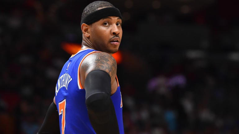 Carmelo Anthony says Knicks don't need Phil Jackson's 'negativity'