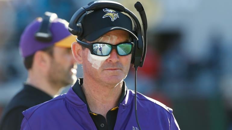 Vikings coach Mike Zimmer has now undergone eight surgeries on his eye