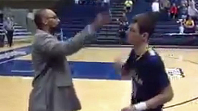 WATCH: Whitman College assistant perfects unique handshakes for every player