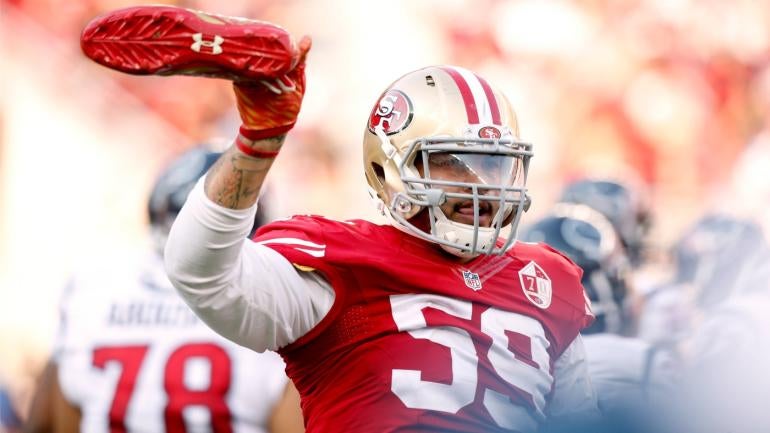 49ers' 2015 sack leader is reportedly 20 pounds overweight, could get cut