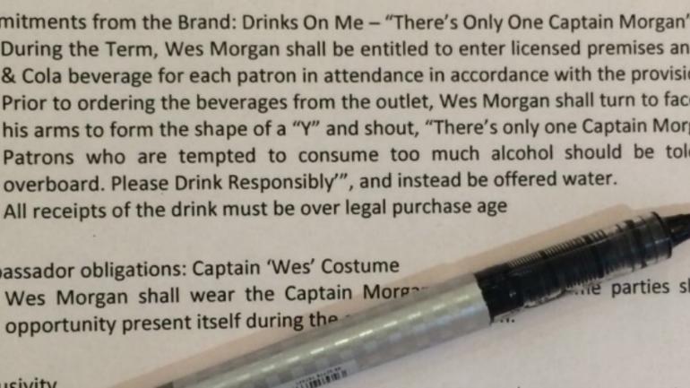 Leicester City star signs deal with Captain Morgan, must do really weird things