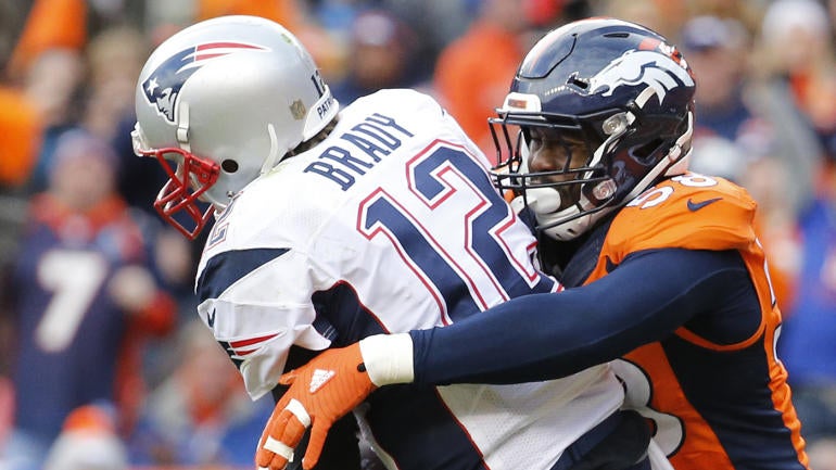 How can Tom Brady solve the Denver Broncos' defense without his top weapon?