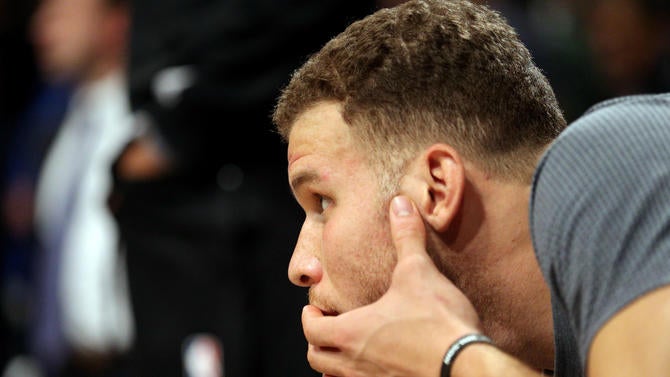 Blake Griffin watches the Clippers
