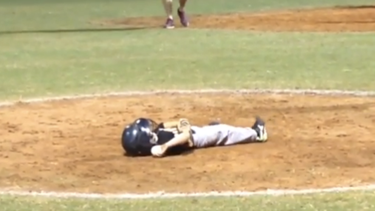 WATCH: Baseball little leaguer's play of the day and also the play of every day