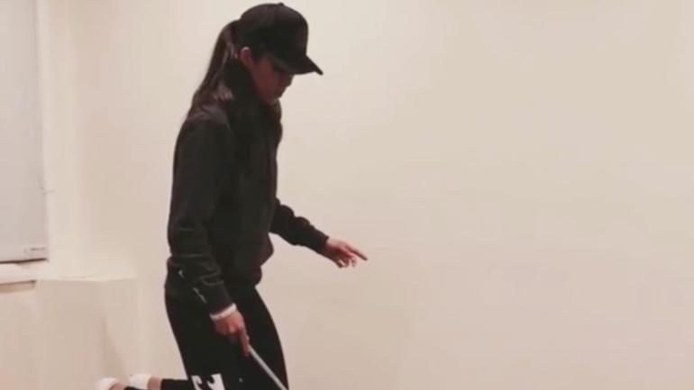 WATCH: Using a medicine ball makes golf trick shot ridiculously complicated