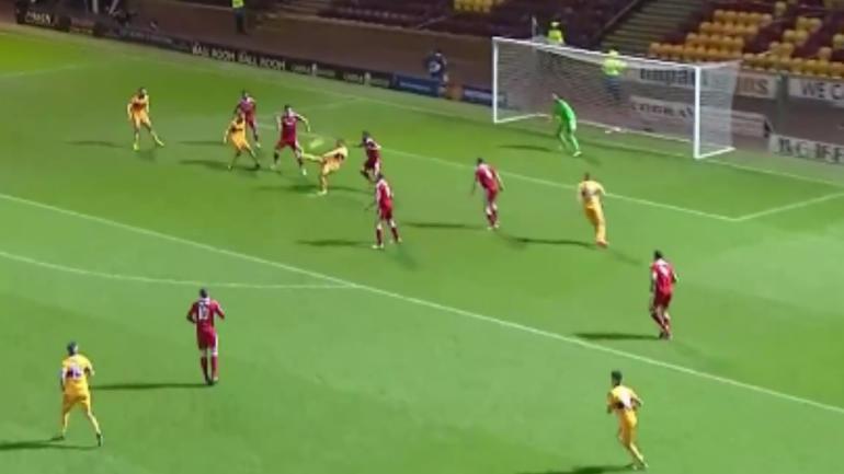 WATCH: Scottish soccer gives us a sick goal you've got to see to believe