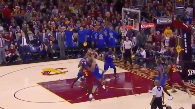 WATCH: Kyrie Irving saves Cavs' Christmas, delivers another winner vs. Warriors