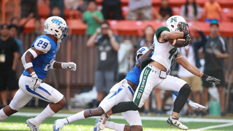 Hawaii Bowl score: Hawaii capitalizes on turnovers, fun fake punt in stunning win