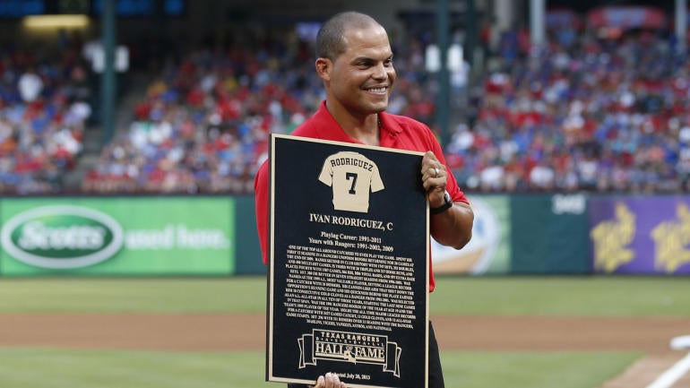 Ivan Rodriguez had to miss his wedding the first time the Rangers called him up
