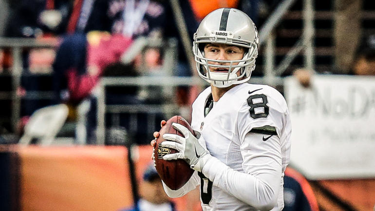 NFL playoffs: Raiders reveal starting quarterback for wild-card game vs. Texans