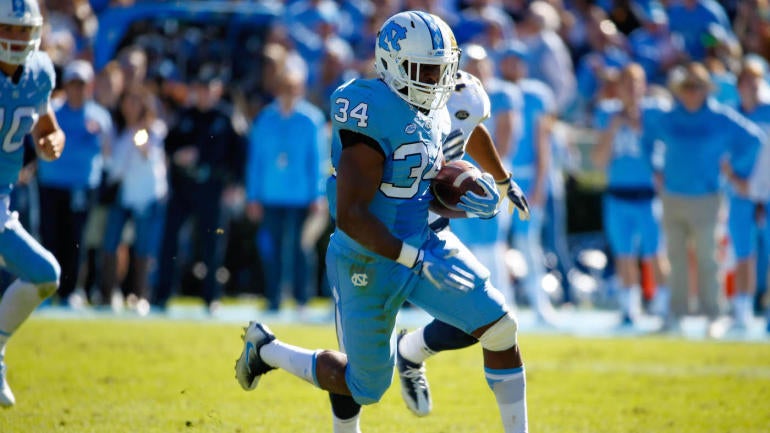 UNC star RB Elijah Hood changes mind, will enter the 2017 NFL Draft