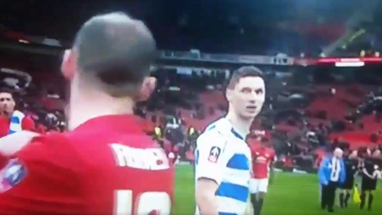 WATCH: Opponent doesn't want to swap jerseys with Manchester United star Rooney