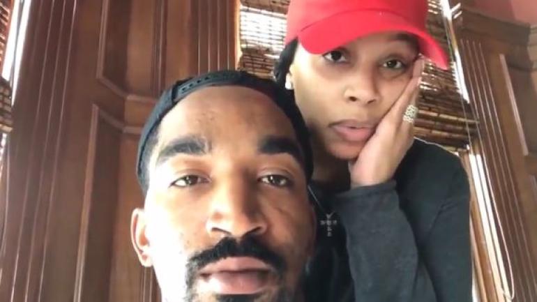 J.R. Smith and his wife share news about daughter being born five months early