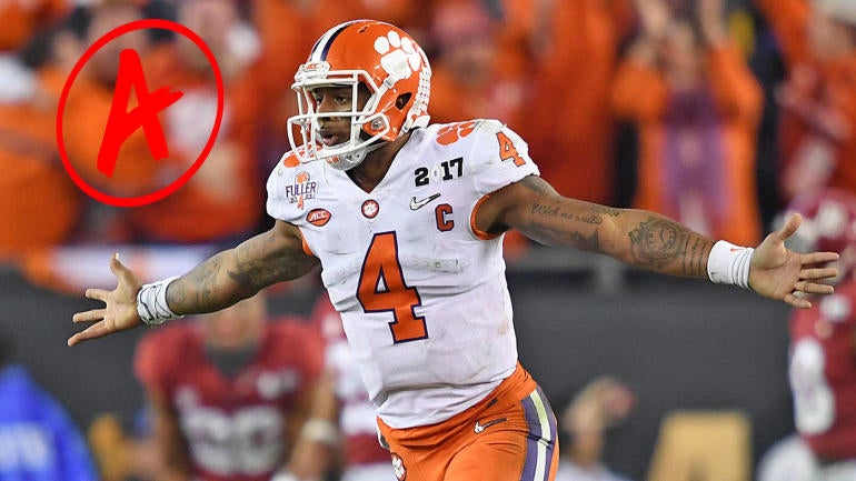 Here's how the top NFL Draft prospects graded out in the CFP title game