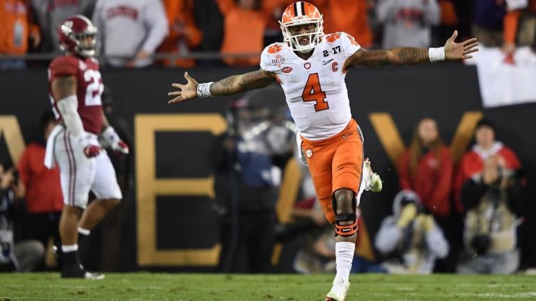 Clemson's 99-play tempo offense a rare success in national title win over Alabama