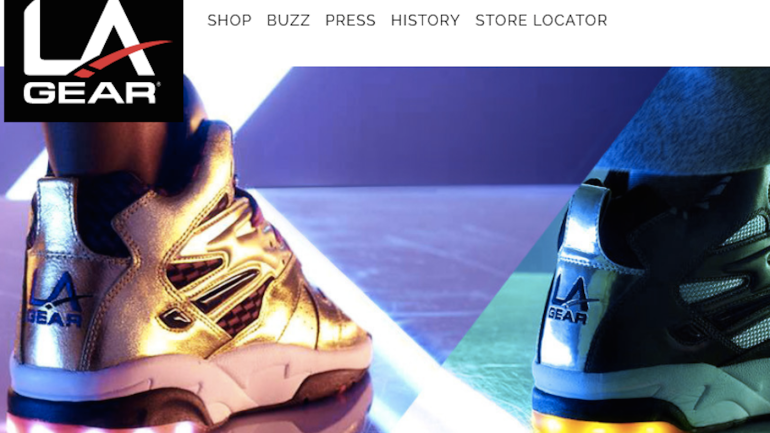 The Chargers L.A. patent is being opposed by this '90s shoe manufacturer
