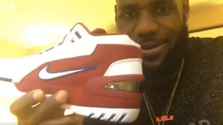 LeBron James announces retro versions of his Nike signature shoes are in the works