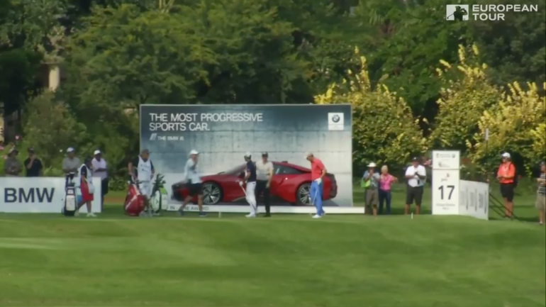 European Tour golfer wins car after making this tremendous ace at SA Open