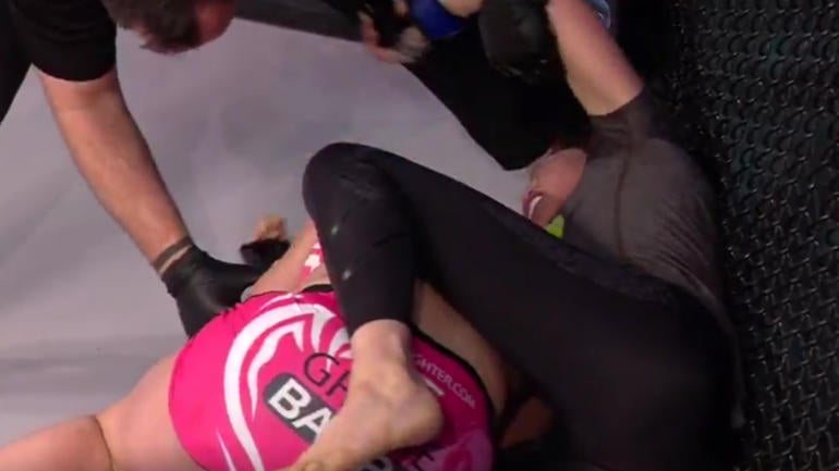 WATCH: MMA fighter chokes opponent out cold and still loses the fight