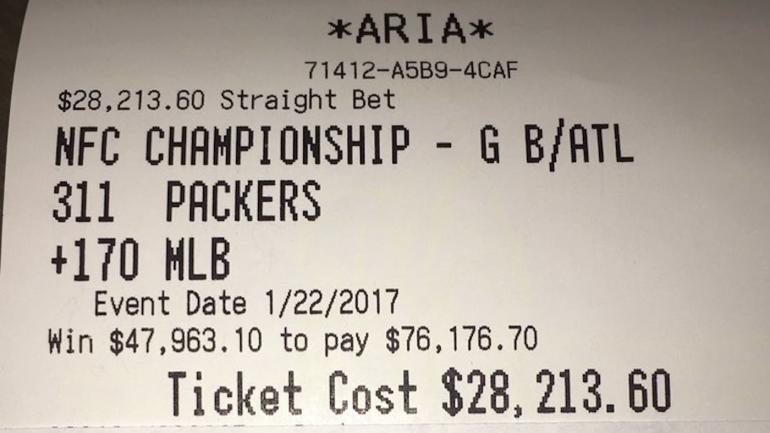 How two gamblers could turn $300 bet on Packers into $76K in NFC title game