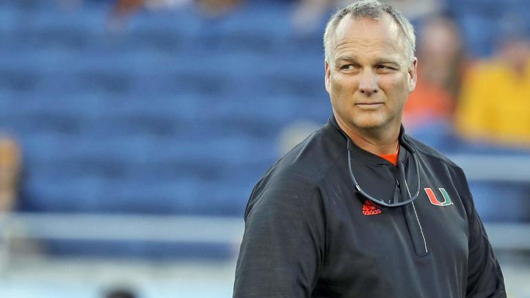 Mark Richt jabs at Clemson's facilities while receiving the key to Miami
