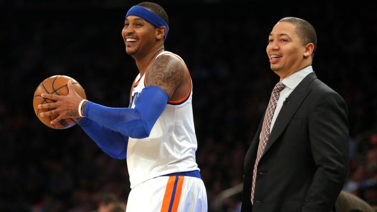 Report: Knicks proposed Carmelo Anthony-Kevin Love swap, Cavaliers said no