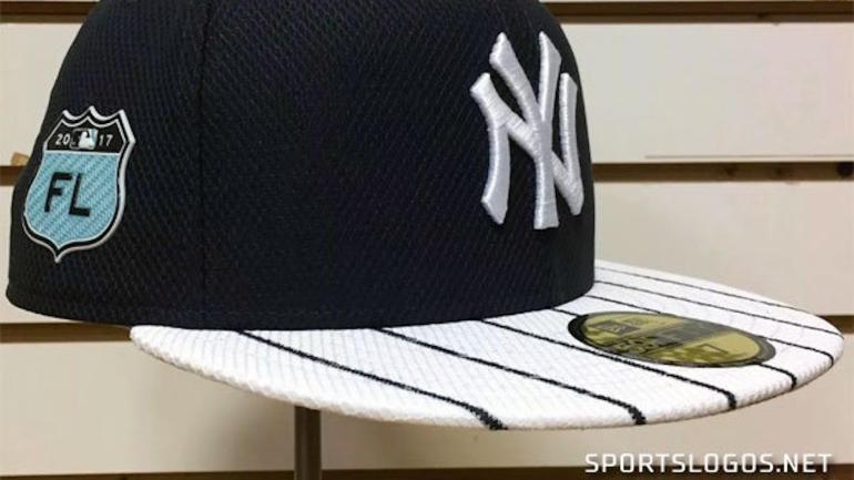 LOOK: Yankees' new Spring Training hat leaked and it has pinstripes