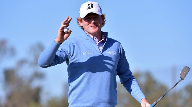 WATCH: Brandt Snedeker shares juice boxes with young CBS golf interviewer