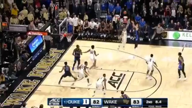WATCH: Luke Kennard saves Duke from disaster with game-winning 3-pointer