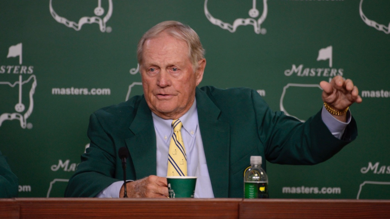 Jack Nicklaus congratulates Federer on joining the club with 18th grand slam win