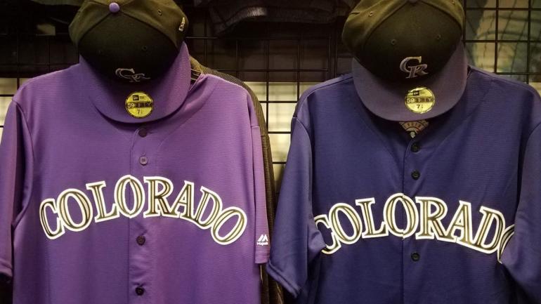 Rockies have been wearing different shades of purple and they finally picked one
