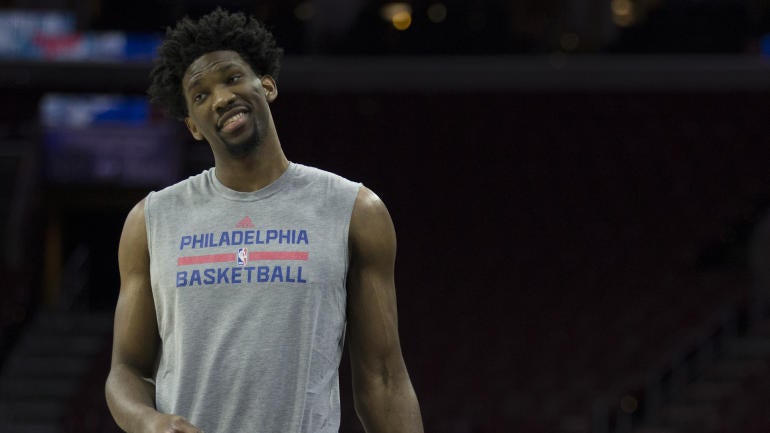 Sixers are not pleased with shirtless Joel Embiid dancing at Meek Mill concert