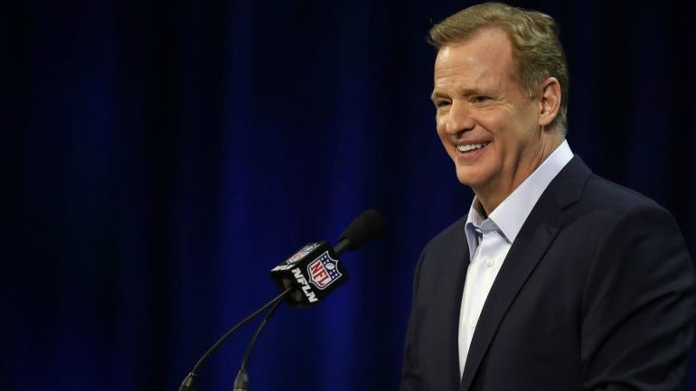 Roger Goodell asked about instituting a 'two-pump limit' for celebrations