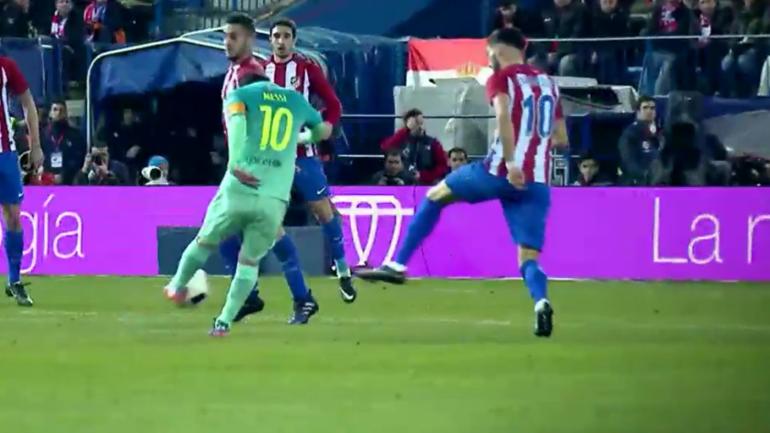 Barcelona's Messi silences Atletico Madrid with world-class goal from outside the box
