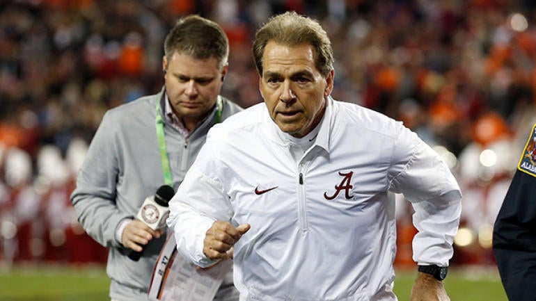 Nick Saban is extremely hard on himself for losing the national championship