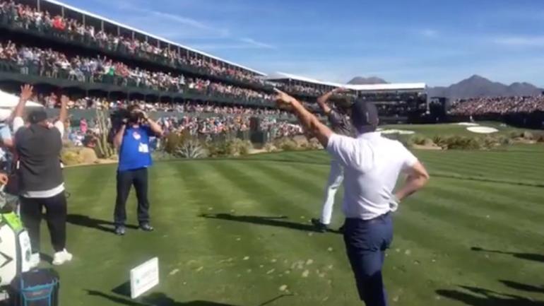 WATCH: Darren Clarke, Mark Wahlberg hit cold shanks in big events