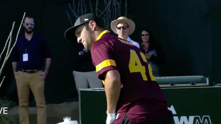 WATCH: Jon Rahm dons Pat Tillman Arizona State jersey at WM Phoenix Open