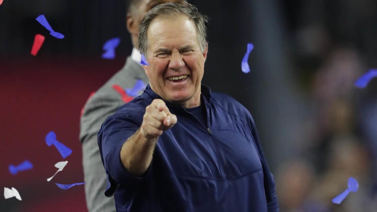 LOOK: Bill Belichick dumped his hoodie and got all dressed up for the Preakness